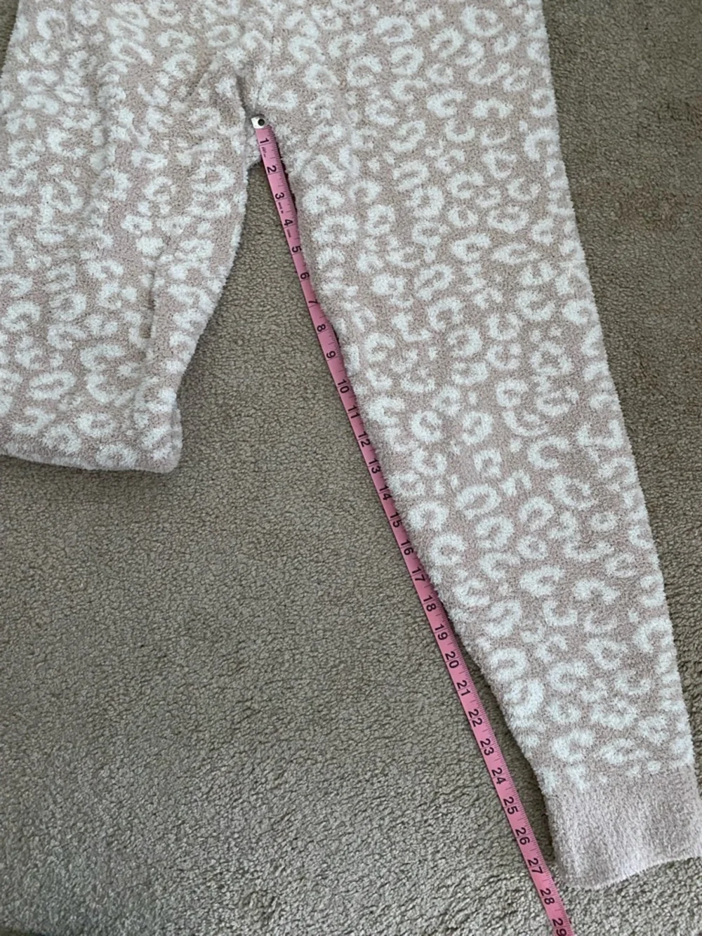 Cupcakes and Cashmere Two-piece Lounge Set — Leopard Print, Small - Picture 5 of 5